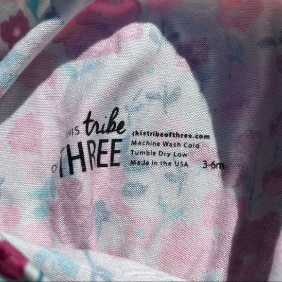This Tribe Of Three One piece bodysuit bundle of 2. Size 3-6 months NWT - Picture 11 of 11